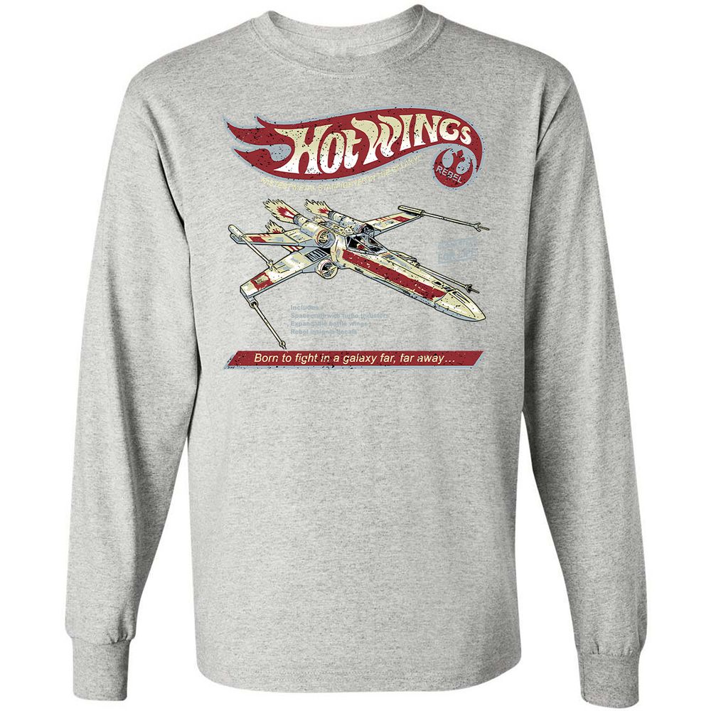 Long Sleeve T-Shirt - EWKNTFVW - Ash - 7