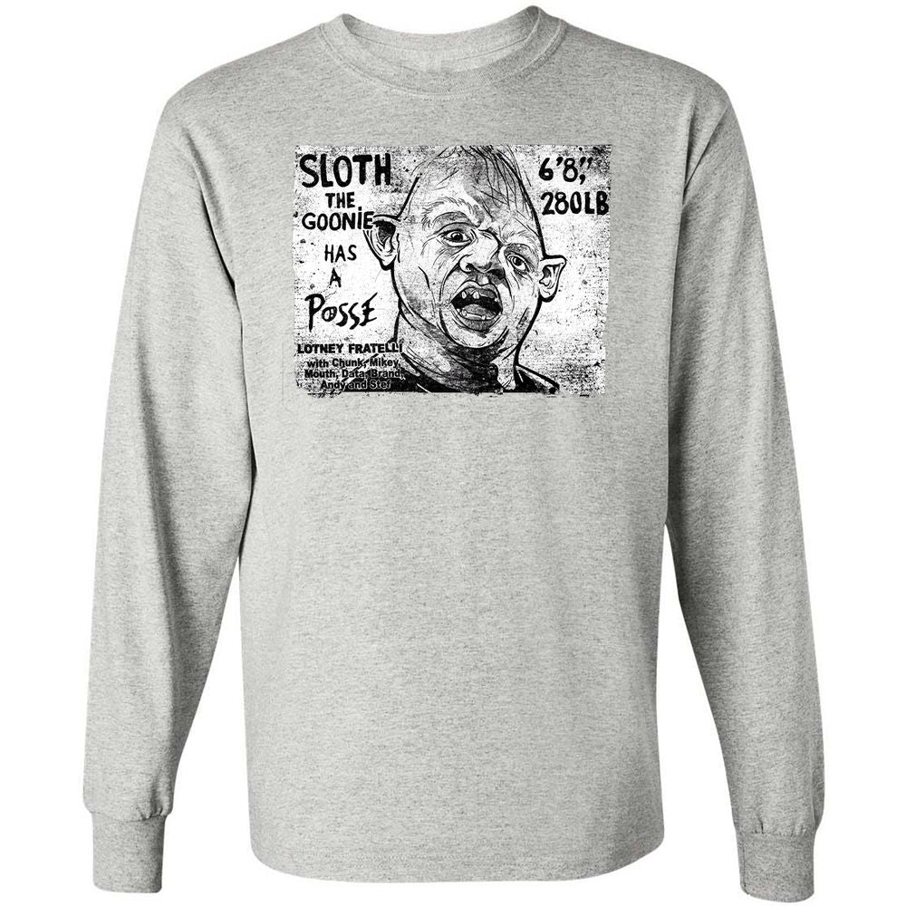 Long Sleeve T-Shirt - 1J9UDHML - Ash - 7