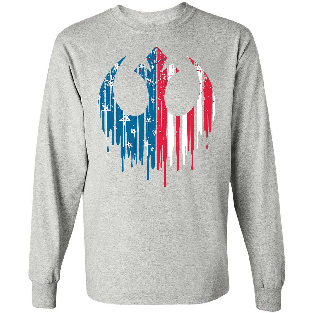 Long Sleeve T-Shirt - 5AWGL3DC - Ash - 7