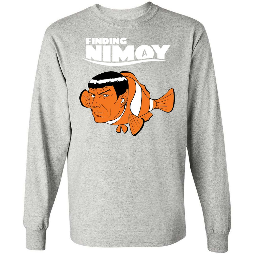 Long Sleeve T-Shirt - JRWRP92Q - Ash - 7