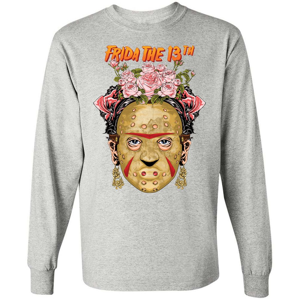 Long Sleeve T-Shirt - E8UF15Z5 - Ash - 7