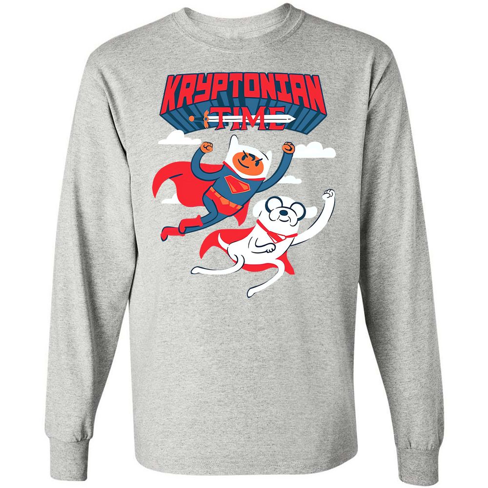 Long Sleeve T-Shirt - XML8QSM1 - Ash - 7