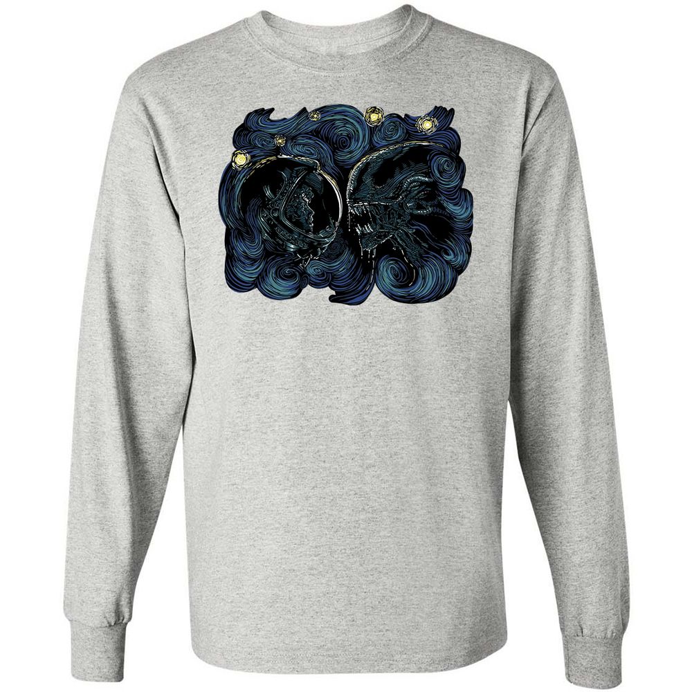 Long Sleeve T-Shirt - 7SWFBD9G - Ash - 7