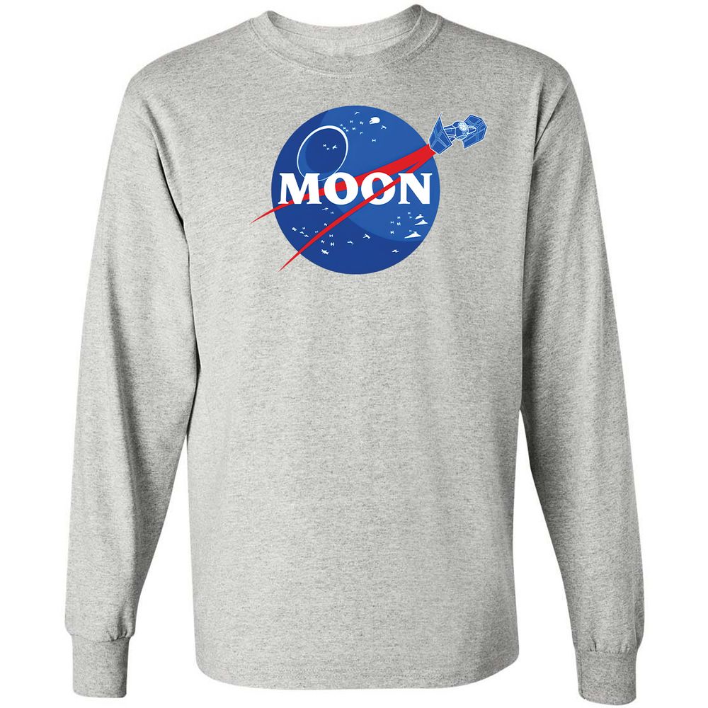 Long Sleeve T-Shirt - 792RH9Q8 - Ash - 7