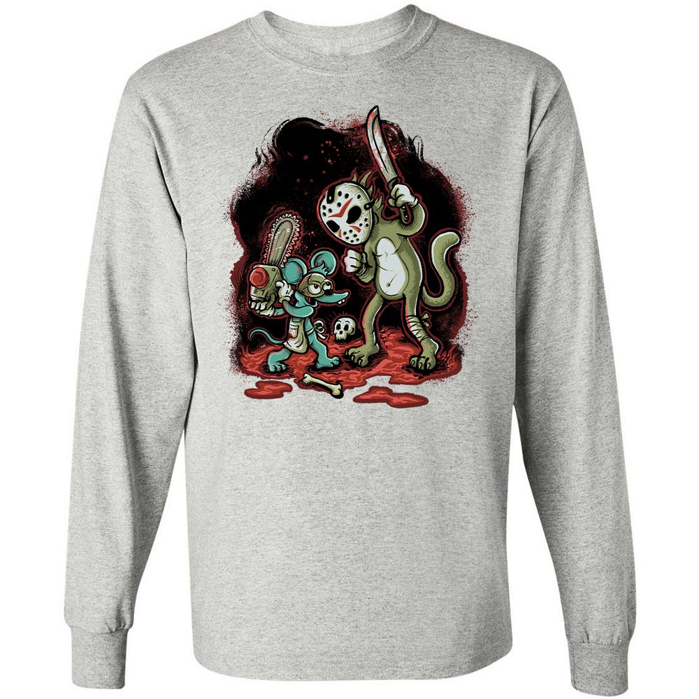 Long Sleeve T-Shirt - CNPG2ZFR - Ash - 7
