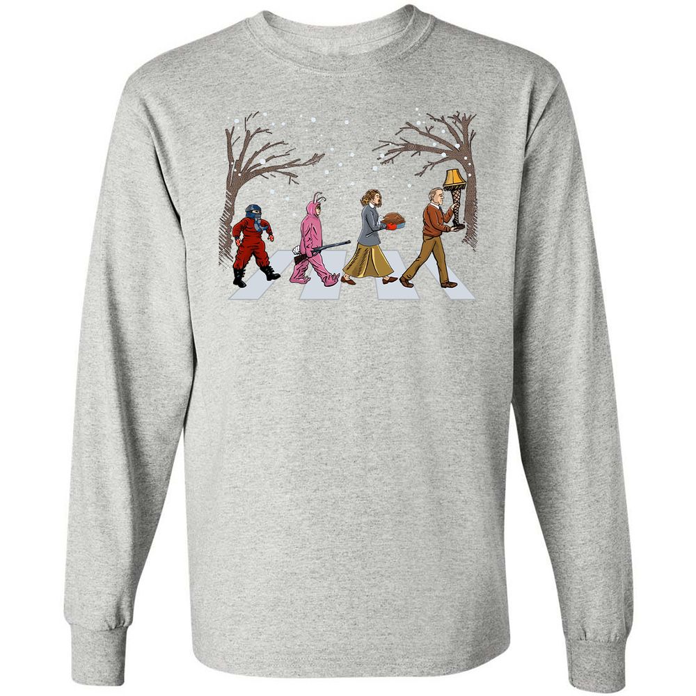 Long Sleeve T-Shirt - V4J58W4D - Ash - 7