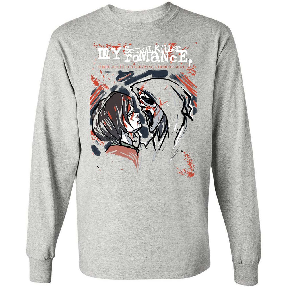 Long Sleeve T-Shirt - CK6ZTAJ7 - Ash - 7