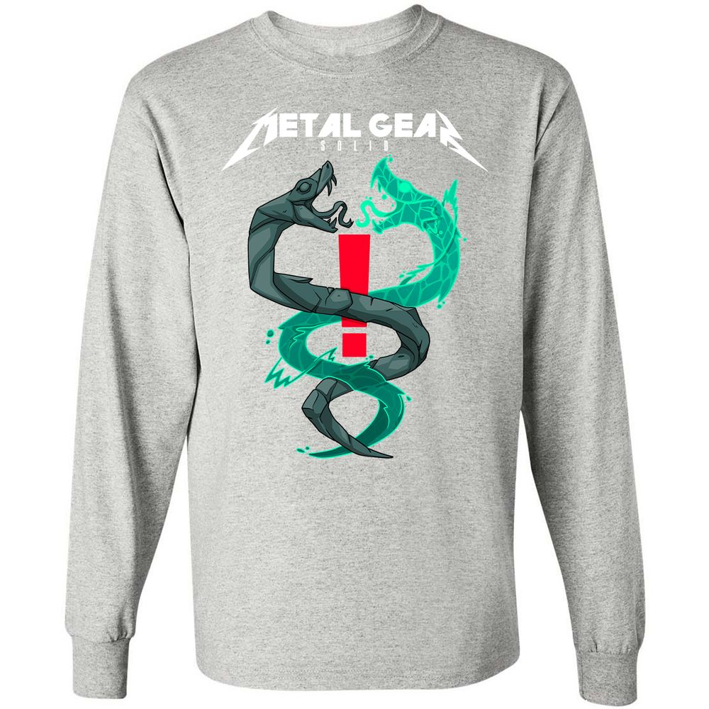 Long Sleeve T-Shirt - U9VP86YX - Ash - 7