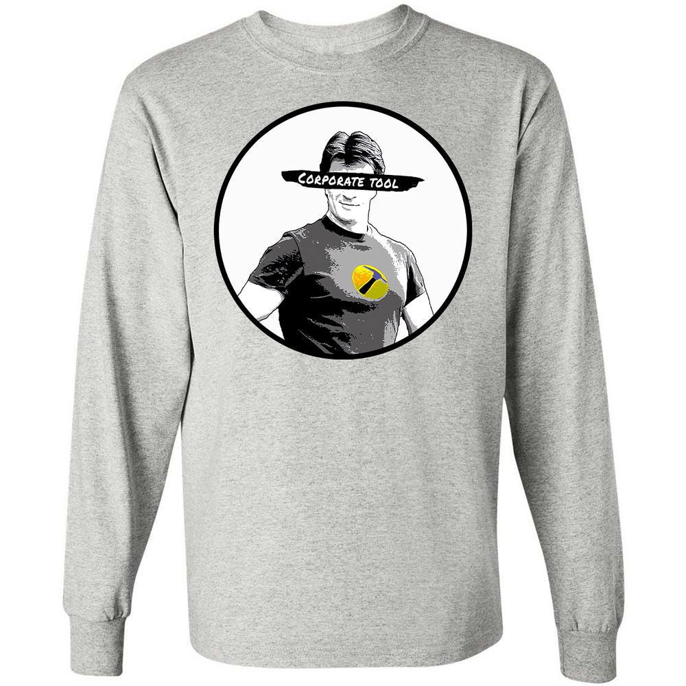 Long Sleeve T-Shirt - XL9URMM3 - Ash - 7