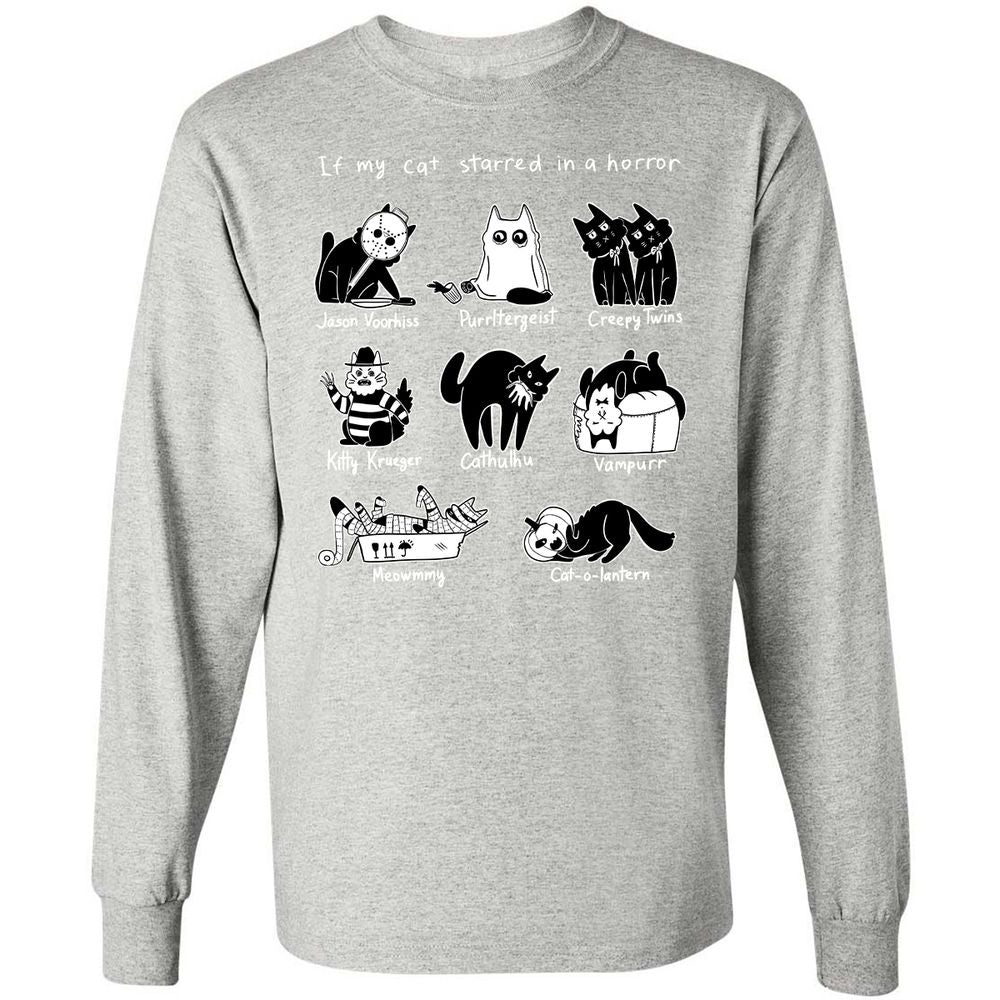 Long Sleeve T-Shirt - AELJHD4Z - Ash - 7