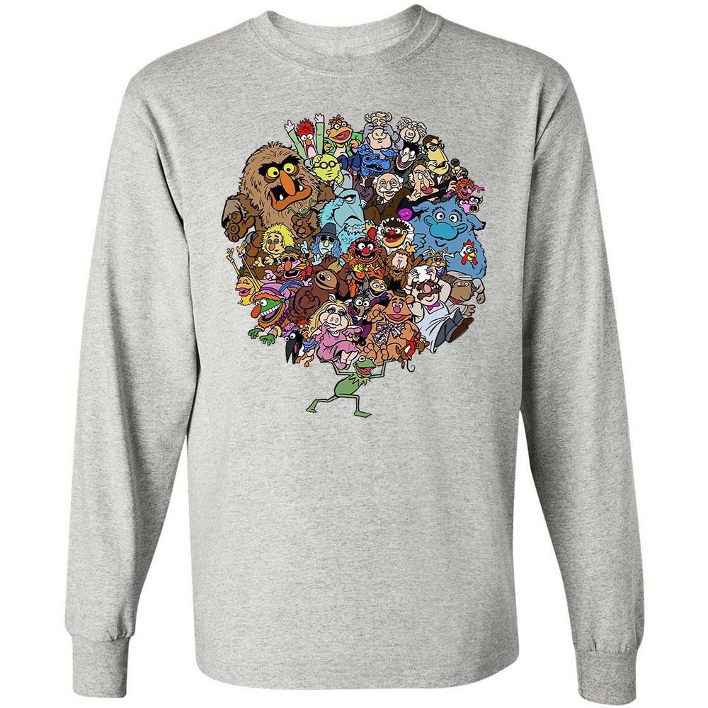 Long Sleeve T-Shirt - ARFCS62M - Ash - 7