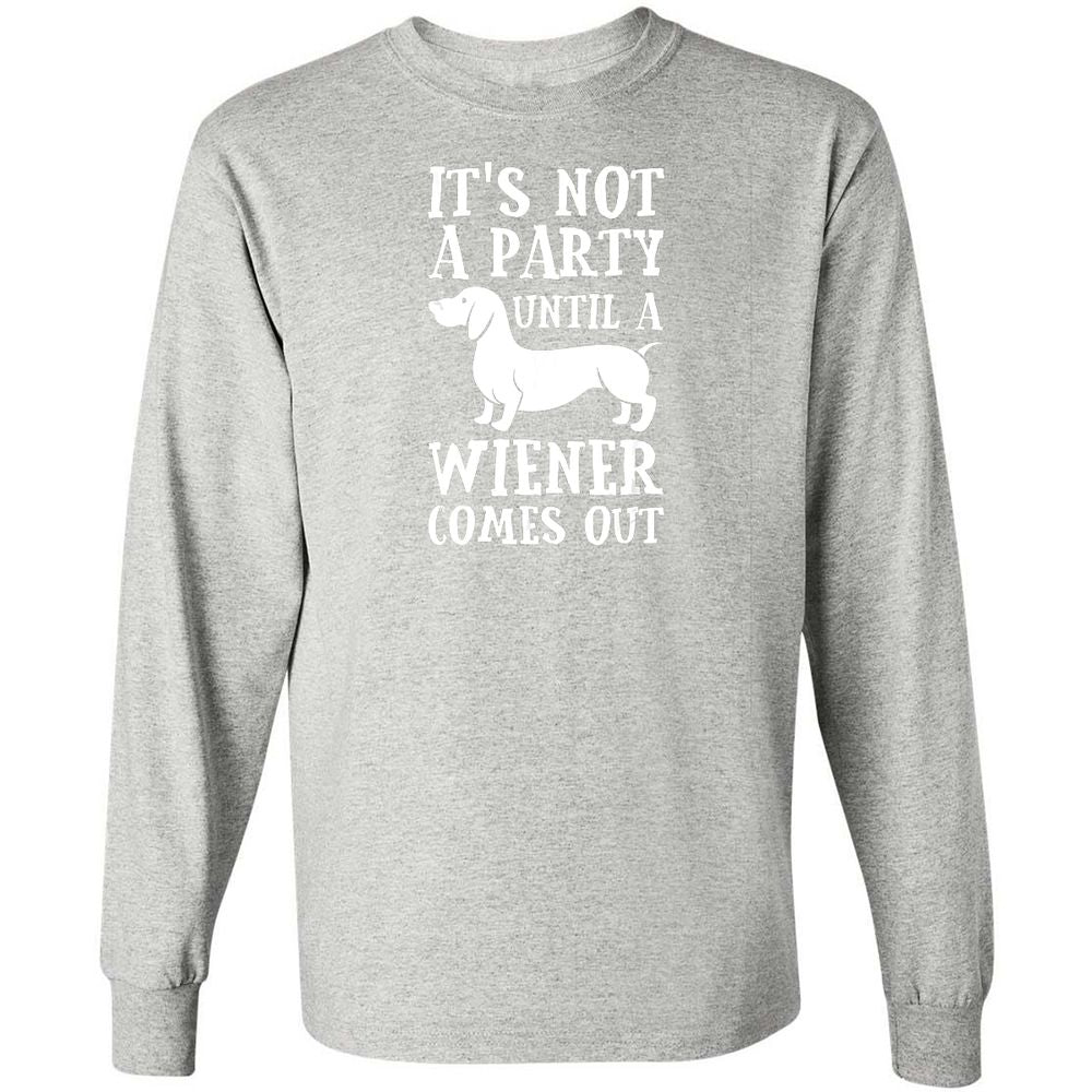 Long Sleeve T-Shirt - W2PHJK3X - Ash - 7