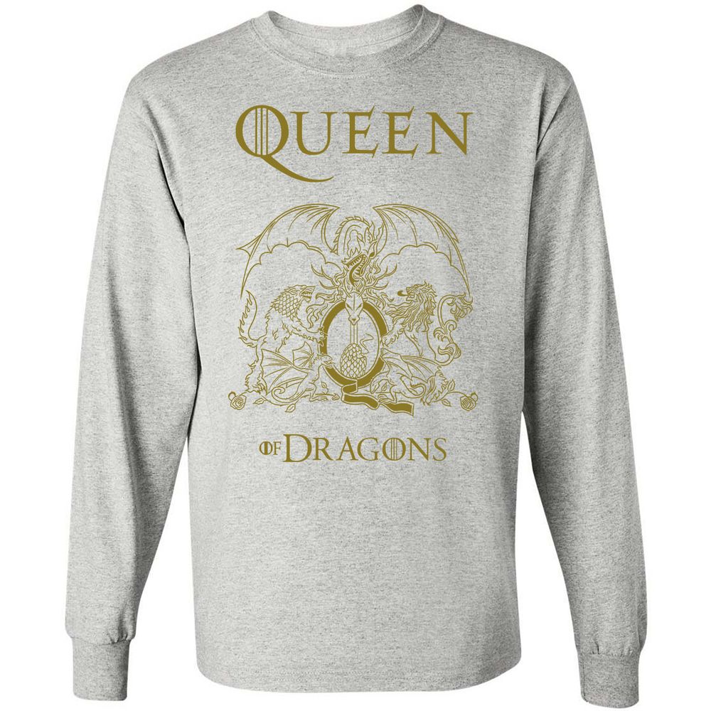 Long Sleeve T-Shirt - X7EVZKPT - Ash - 7