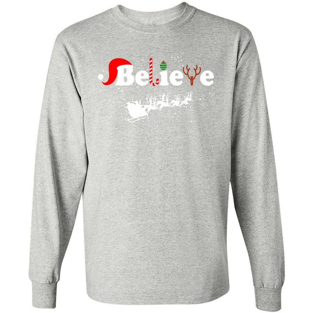 Long Sleeve T-Shirt - F346LKDV - Ash - 7