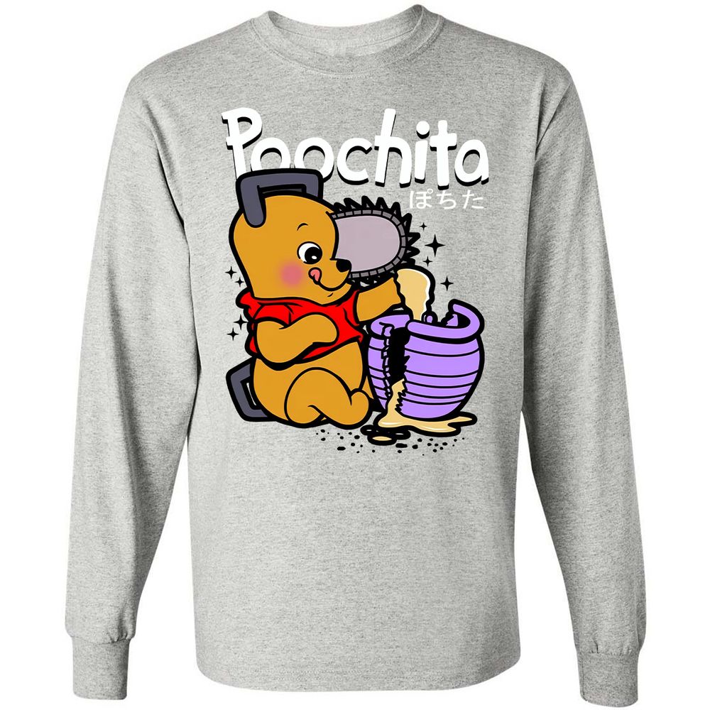 Long Sleeve T-Shirt - J7M3LAT7 - Ash - 7