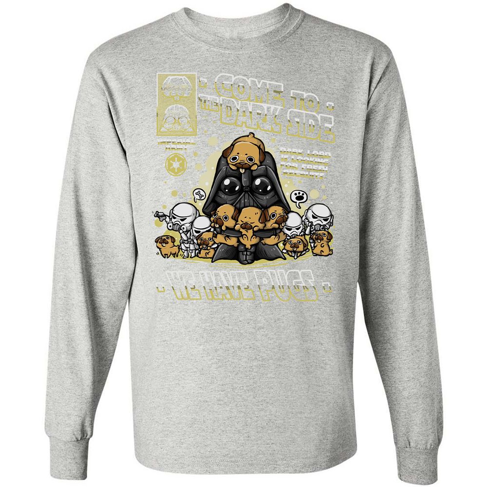 Long Sleeve T-Shirt - NZXPK2LQ - Ash - 7