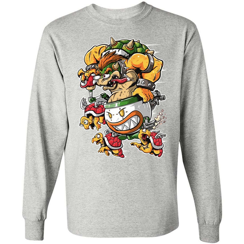 Long Sleeve T-Shirt - NL5BHCEP - Ash - 7