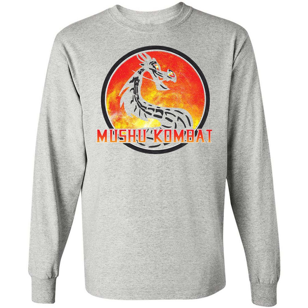 Long Sleeve T-Shirt - PTLZ5S2A - Ash - 7