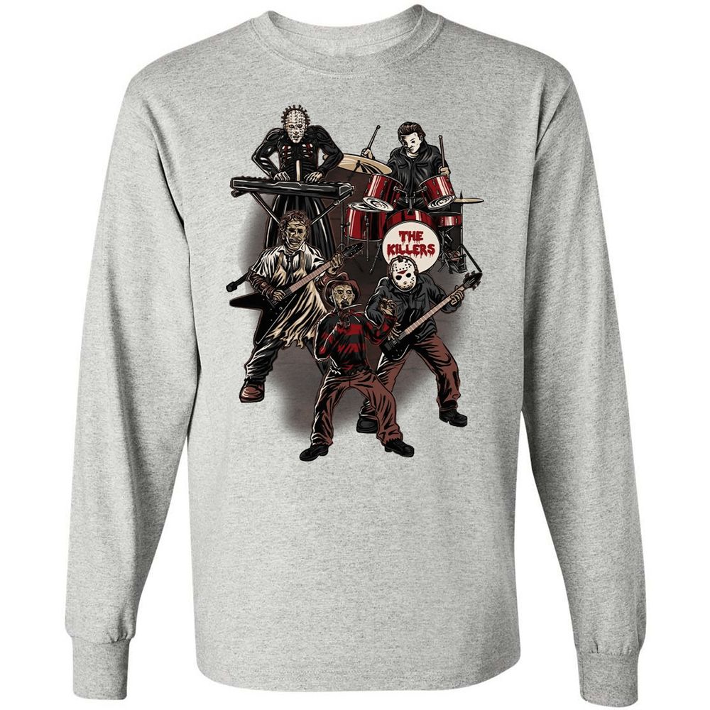 Long Sleeve T-Shirt - A3VP611D - Ash - 7