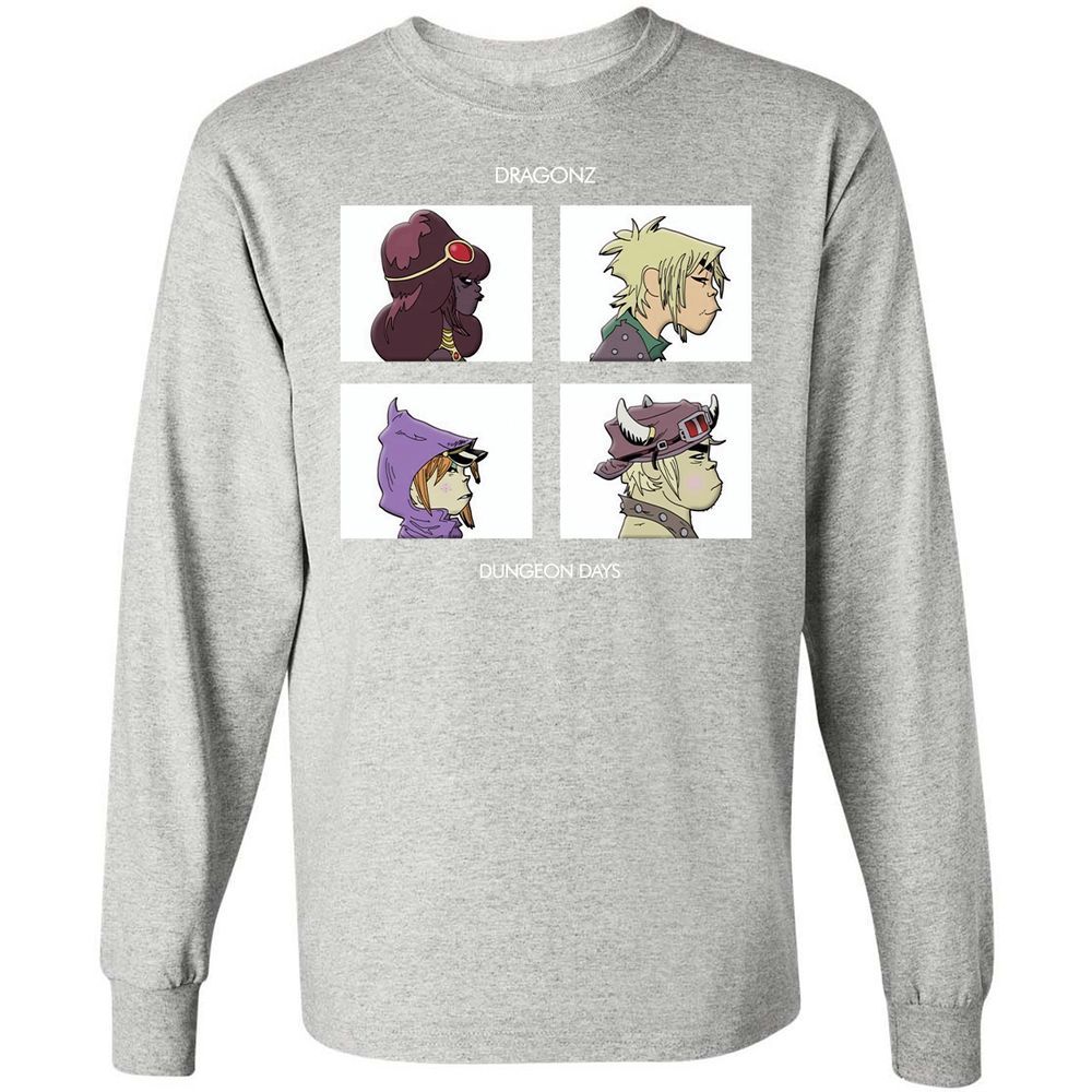 Long Sleeve T-Shirt - Q16WM5CG - Ash - 7