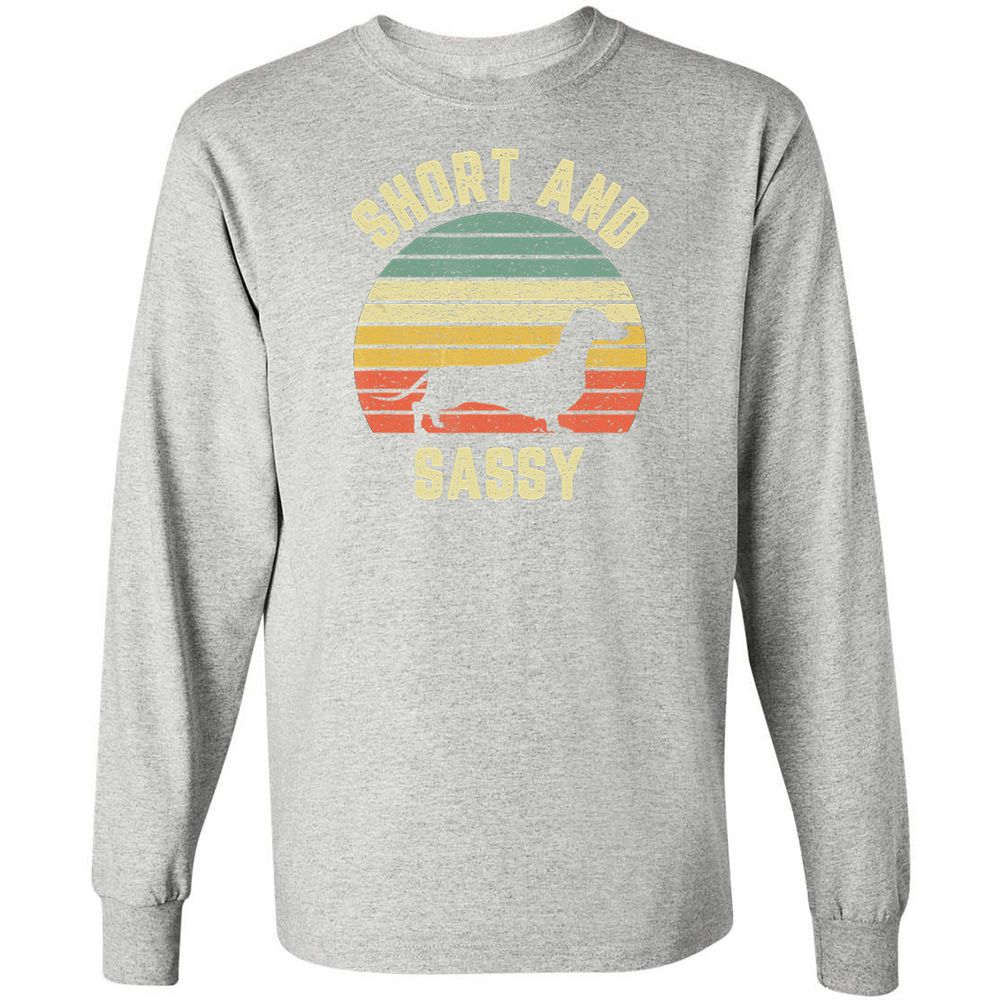 Long Sleeve T-Shirt - 7C1SB3LK - Ash - 7