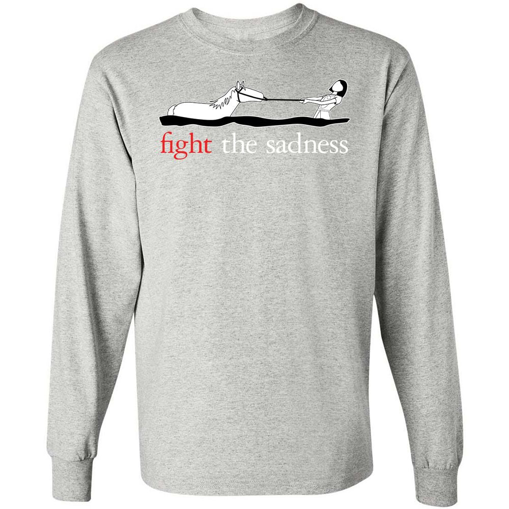 Long Sleeve T-Shirt - FGR9LWQL - Ash - 7
