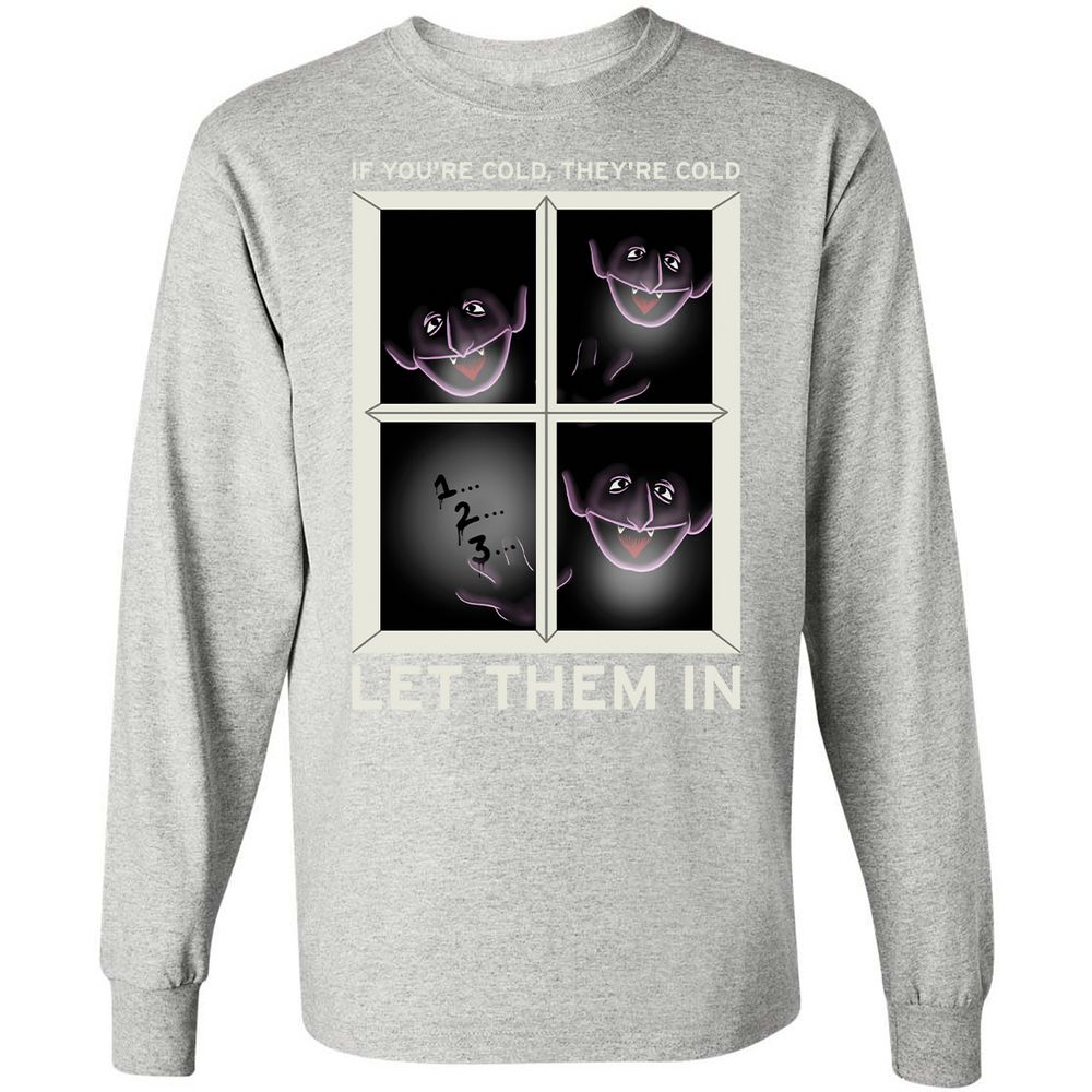 Long Sleeve T-Shirt - PEPQKWZS - Ash - 7