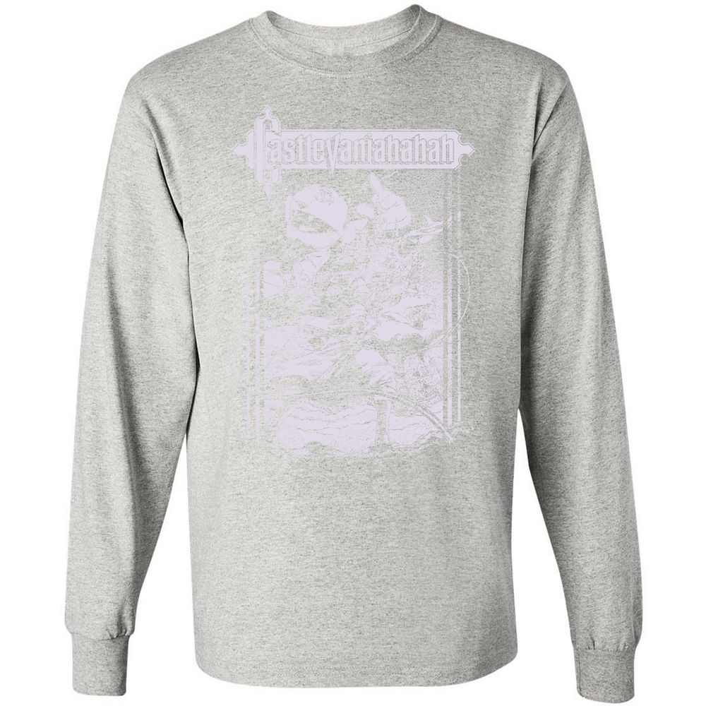 Long Sleeve T-Shirt - THCMQXQU - Ash - 7