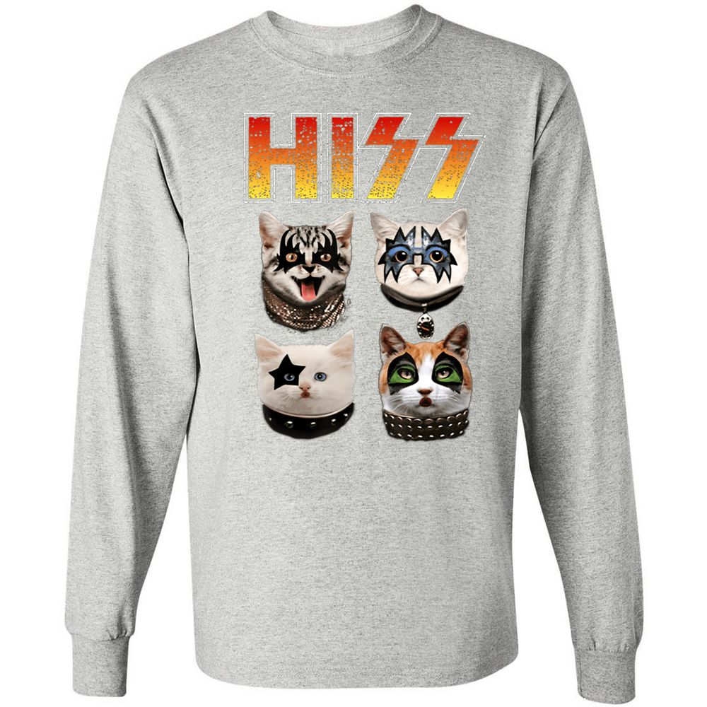 Long Sleeve T-Shirt - 3RE8LNRR - Ash - 7