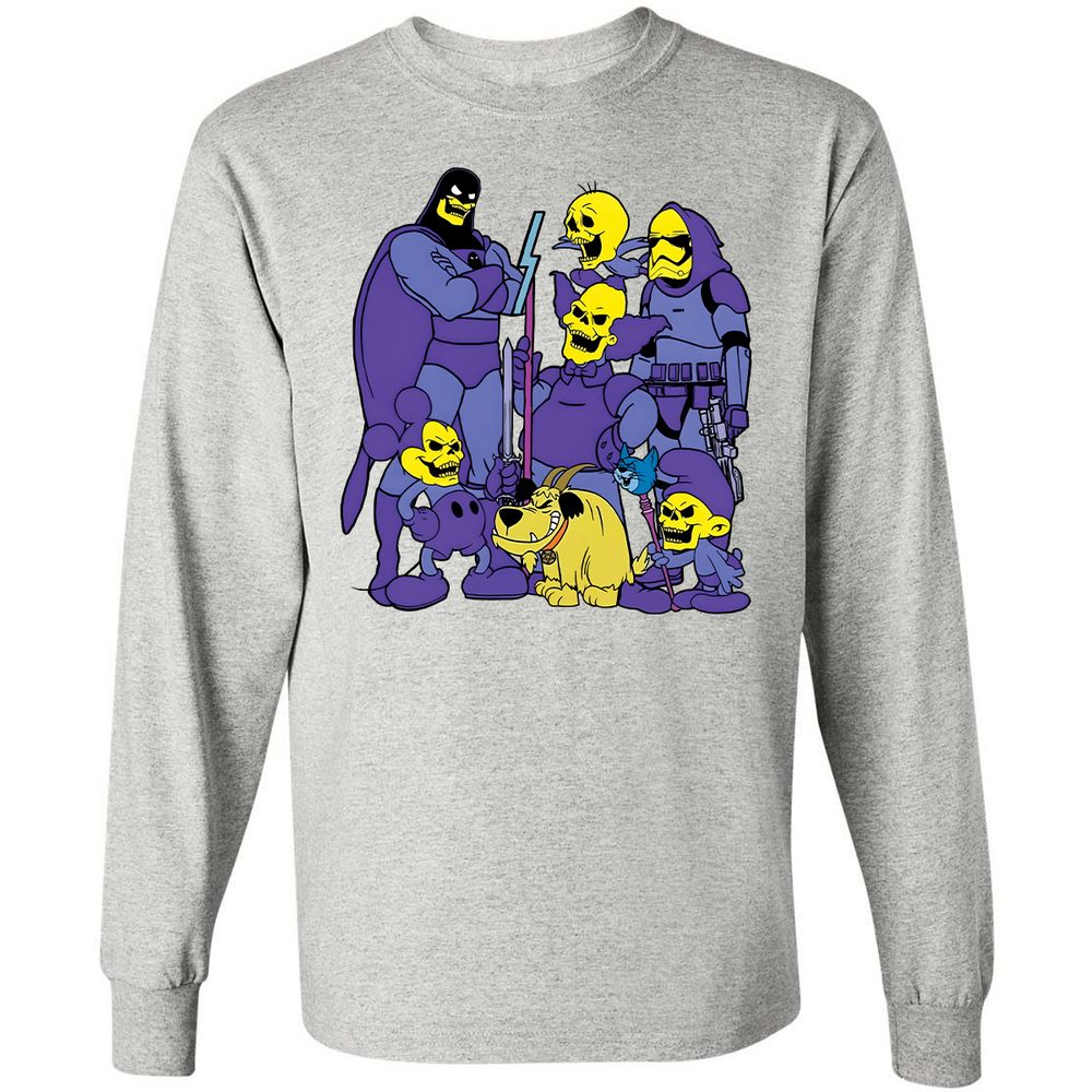 Long Sleeve T-Shirt - DFP1VWP3 - Ash - 7