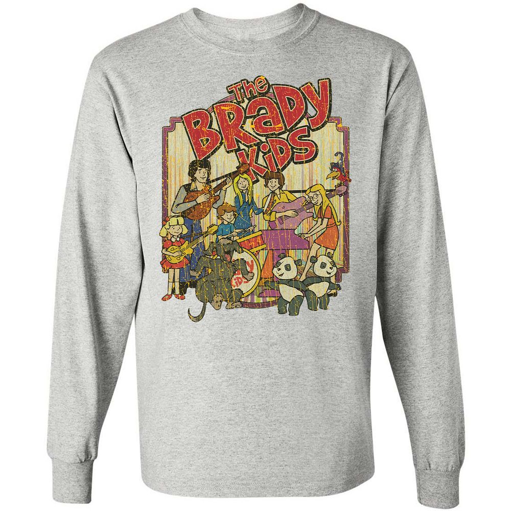 Long Sleeve T-Shirt - Q71K1L57 - Ash - 7