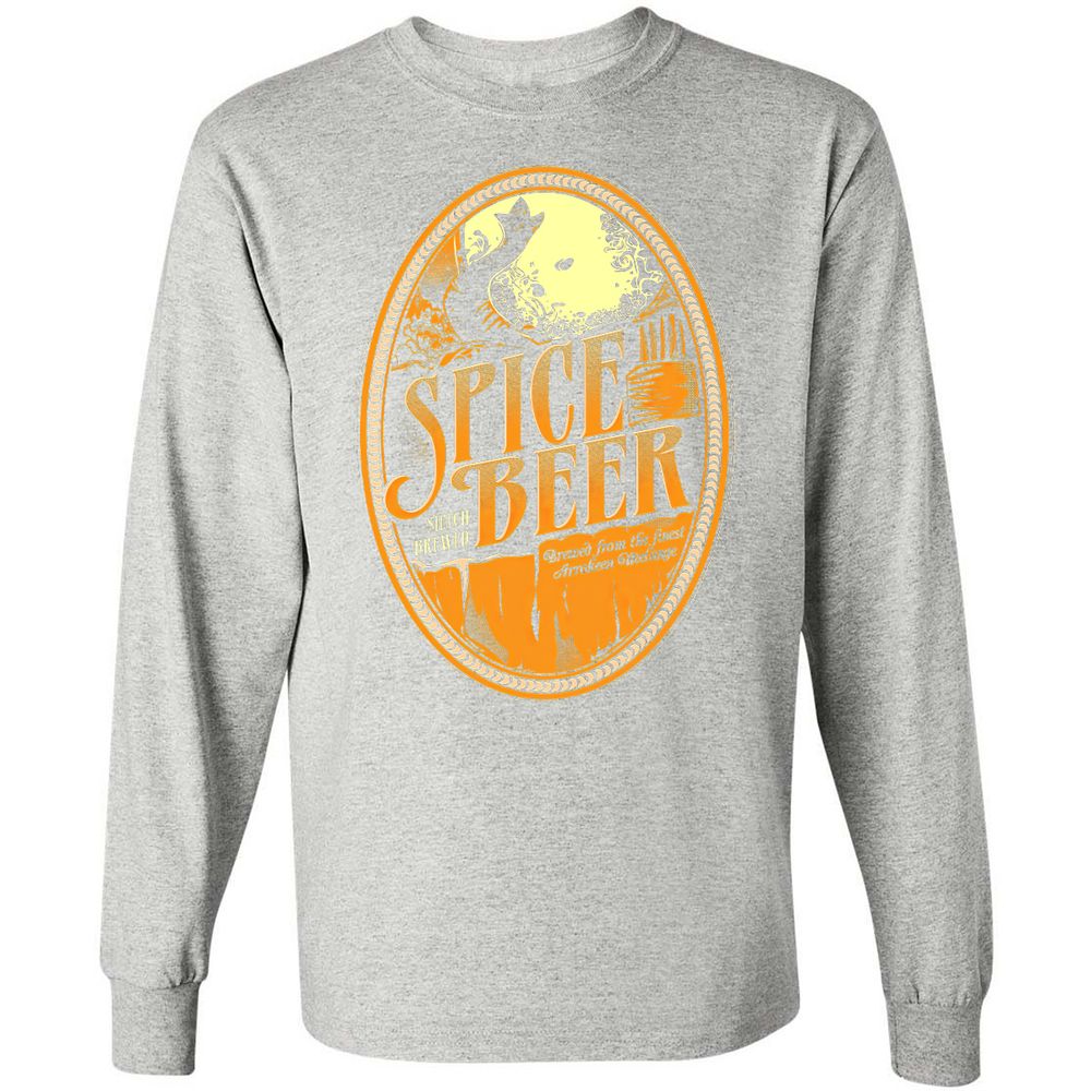 Long Sleeve T-Shirt - 6N8HU6A4 - Ash - 7