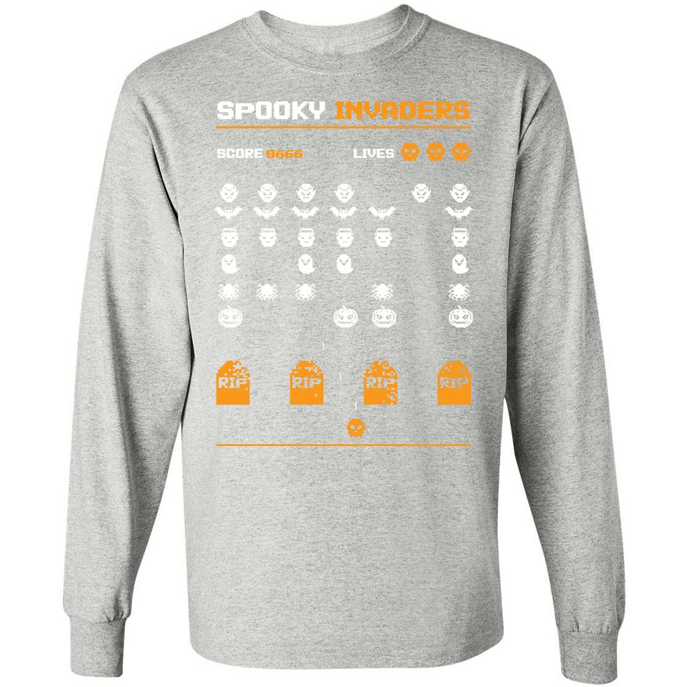 Long Sleeve T-Shirt - PR2ZZ3M7 - Ash - 7