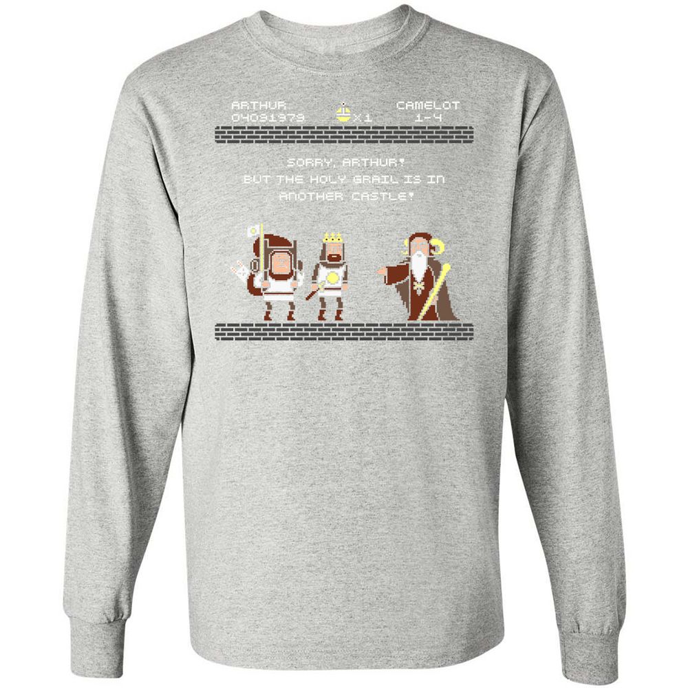 Long Sleeve T-Shirt - ULLJTUZ1 - Ash - 7