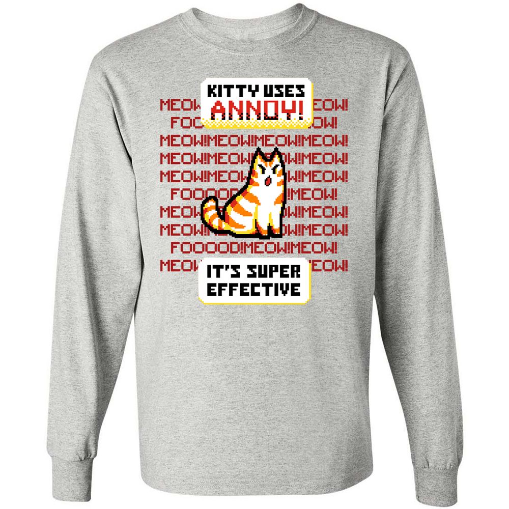 Long Sleeve T-Shirt - 6J2PKKVB - Ash - 7