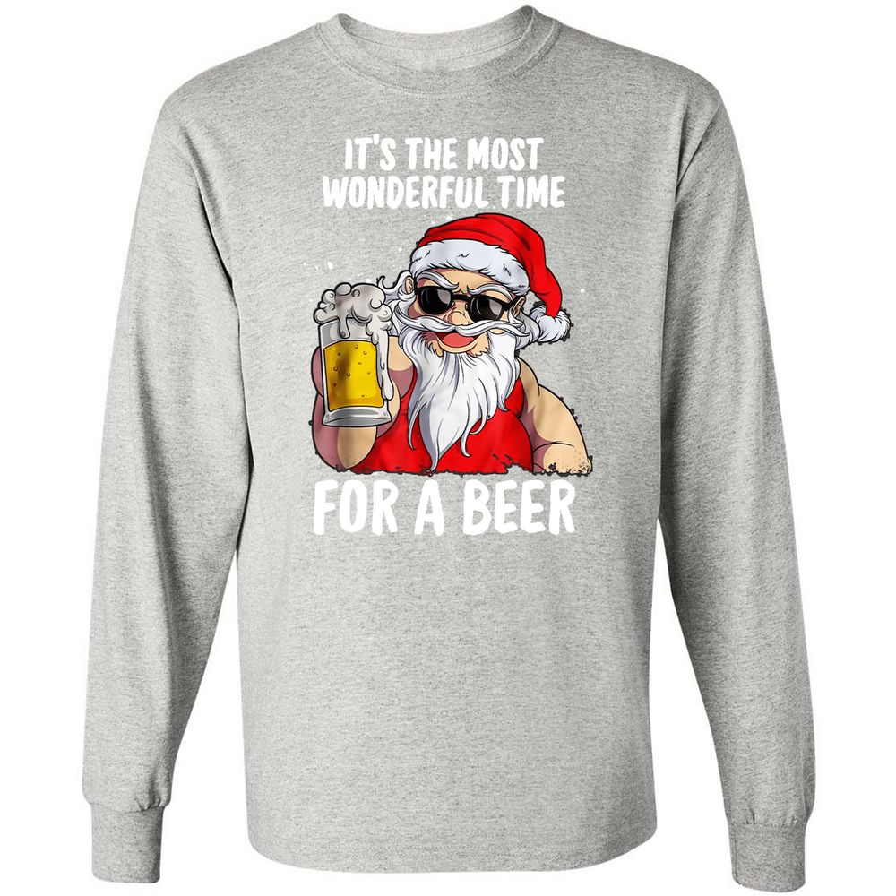 Long Sleeve T-Shirt - 7E317G4N - Ash - 7