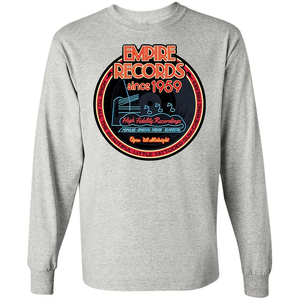 Long Sleeve T-Shirt - Q5V2JKDV - Ash - 7