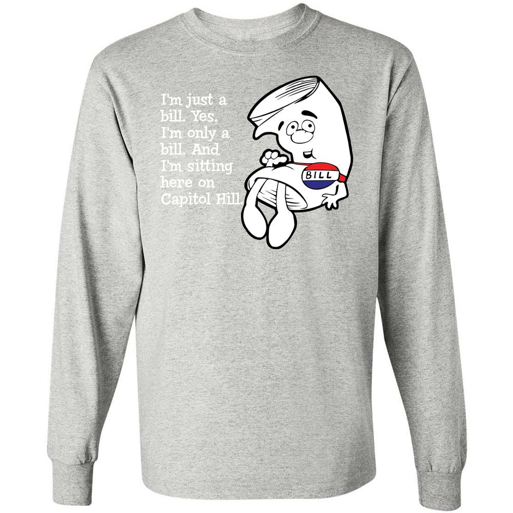 Long Sleeve T-Shirt - LQAYW2Q9 - Ash - 7