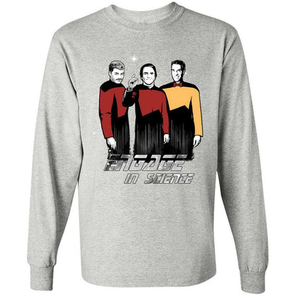 Long Sleeve T-Shirt - YGFM25TK - Ash - 7