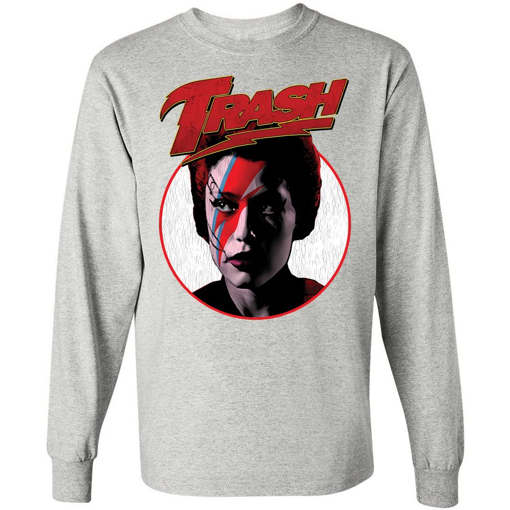Long Sleeve T-Shirt - 78BLAHGT - Ash - 7