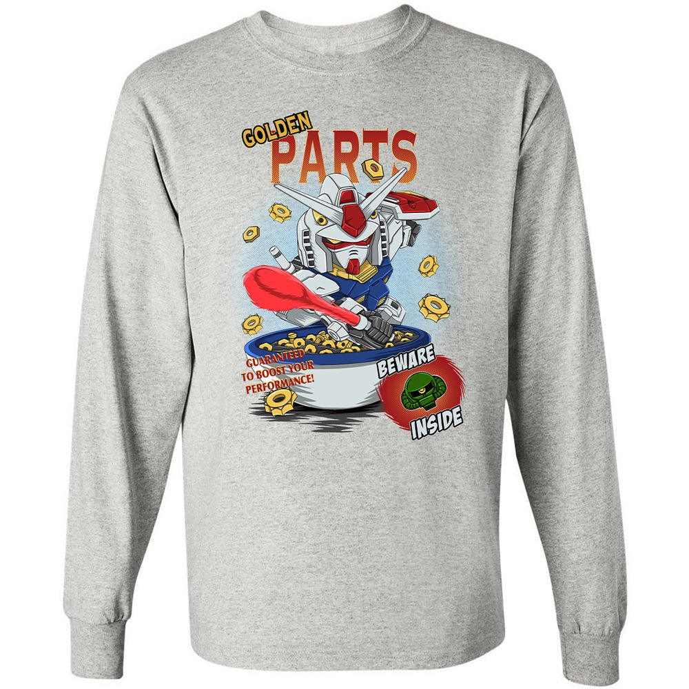 Long Sleeve T-Shirt - 82TBFMSM - Ash - 7