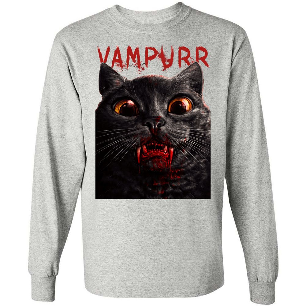 Long Sleeve T-Shirt - WAAS86FK - Ash - 7