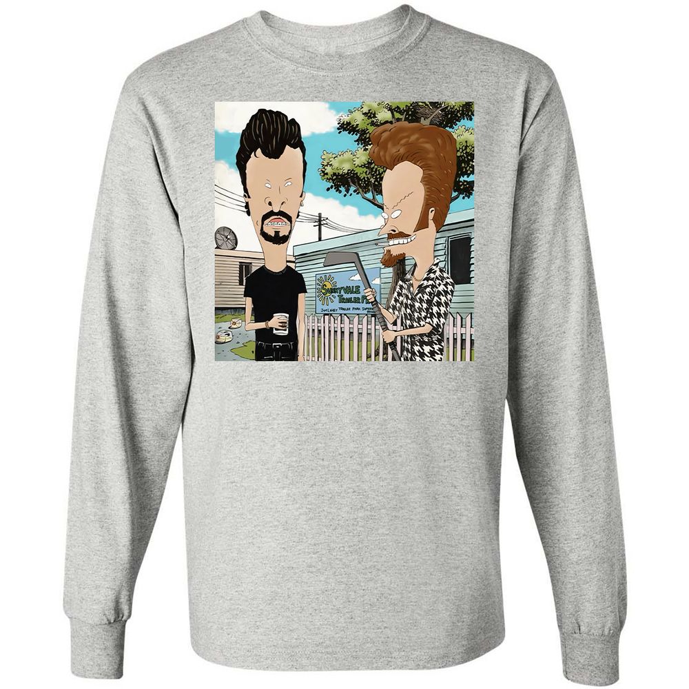 Long Sleeve T-Shirt - KQEQJ8BY - Ash - 7