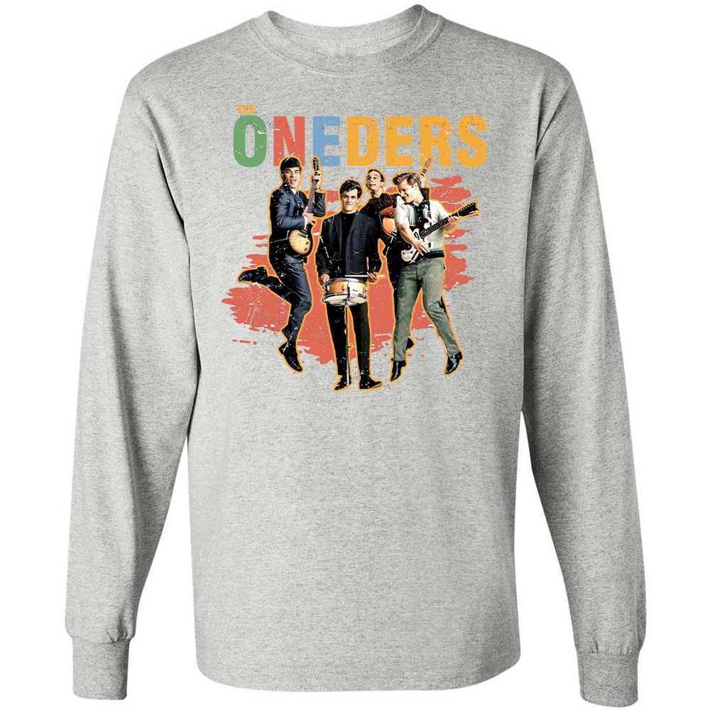 Long Sleeve T-Shirt - 4V67DNEA - Ash - 7