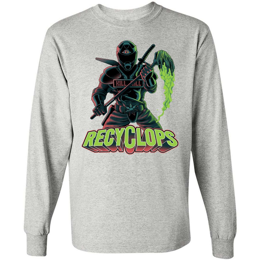 Long Sleeve T-Shirt - 8P39U935 - Ash - 7