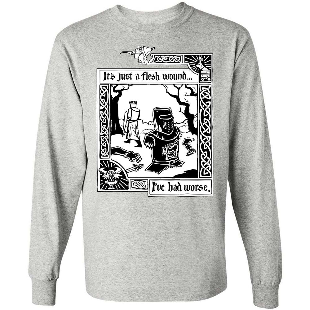 Long Sleeve T-Shirt - 3H8UDE3Z - Ash - 7