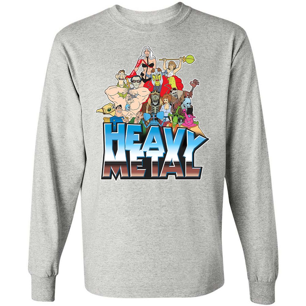 Long Sleeve T-Shirt - 92U6D8L6 - Ash - 7
