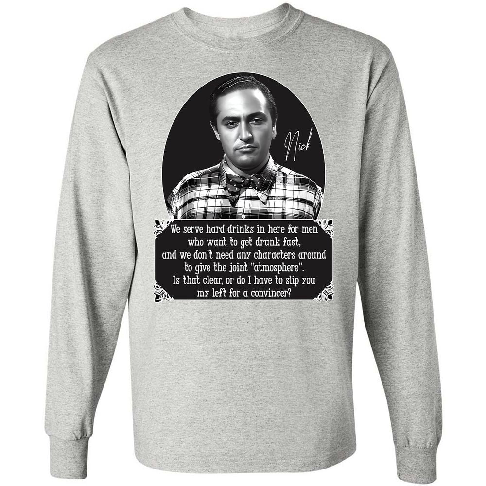 Long Sleeve T-Shirt - LTKMSHEH - Ash - 7