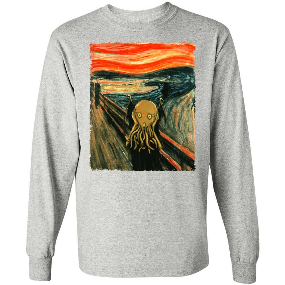 Long Sleeve T-Shirt - 23JHTWQP - Ash - 7