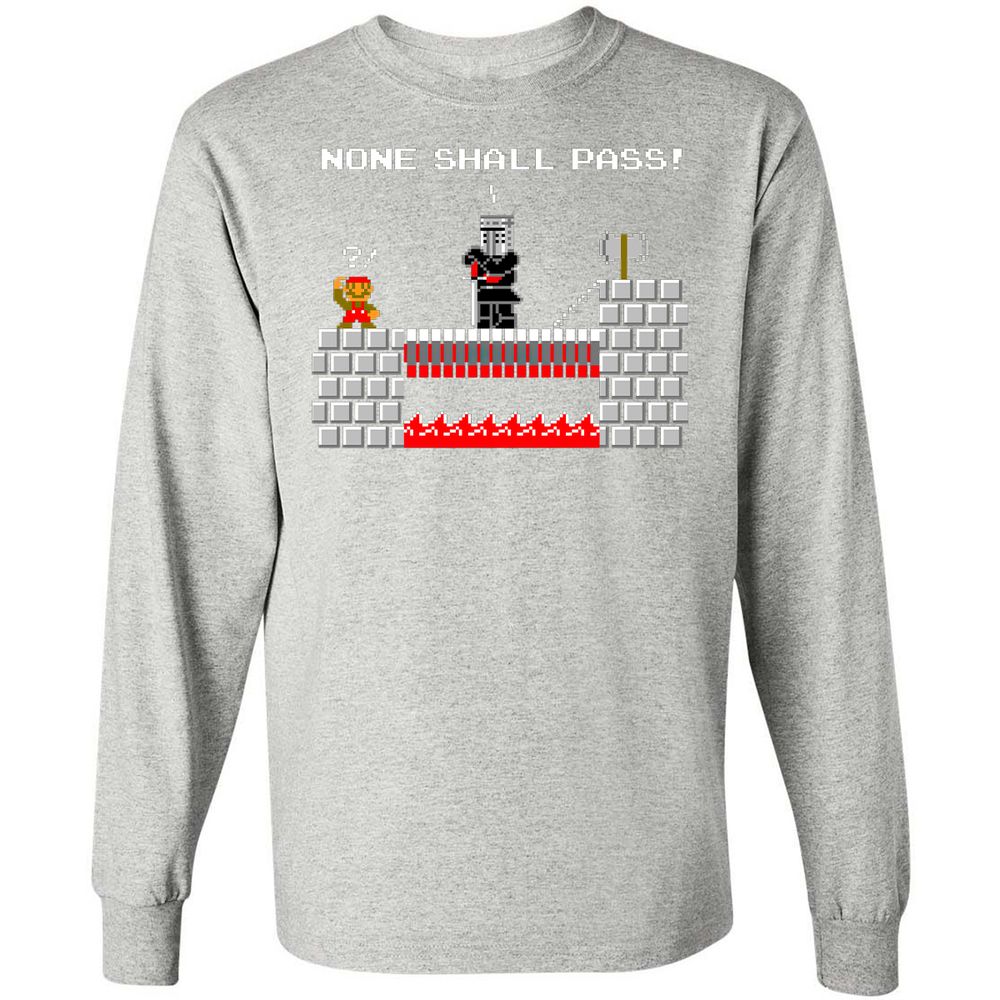 Long Sleeve T-Shirt - JZ63X5RR - Ash - 7